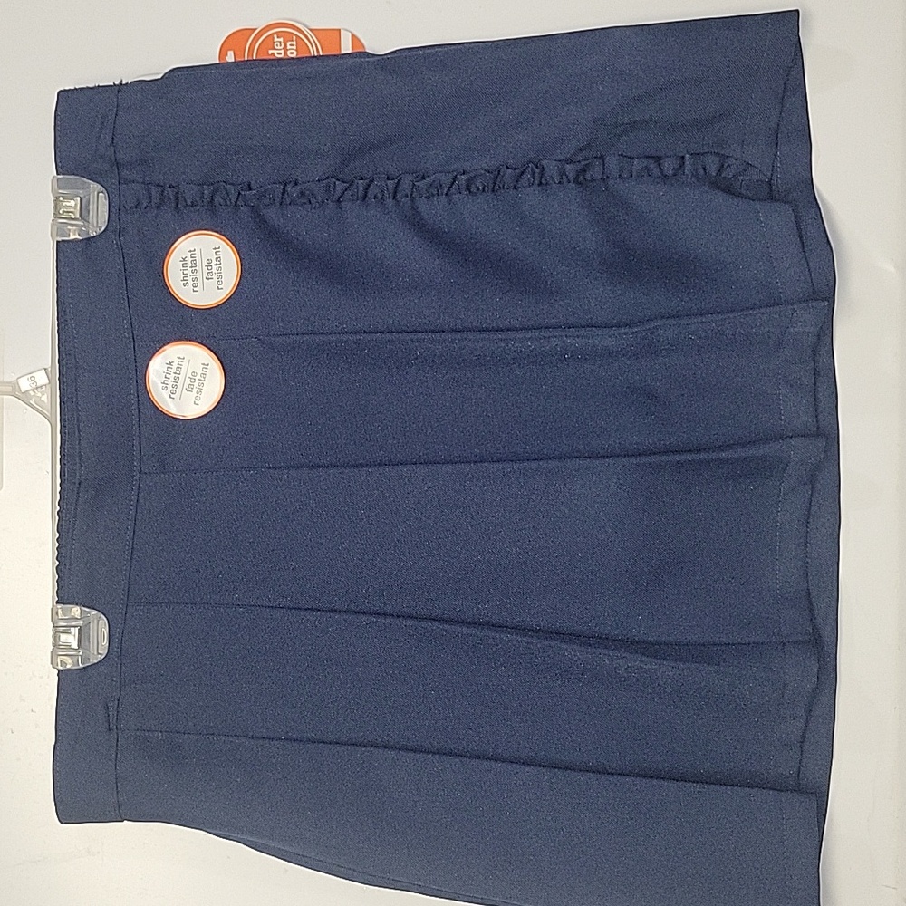 Girls Wonder Nation School Uniform Size 18 Plus Navy Blue Skorts